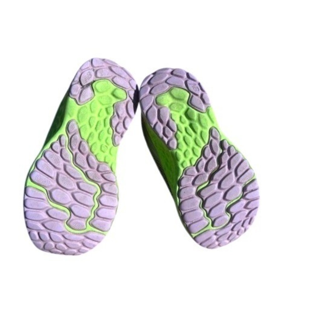New Balance Fresh Foam Arishi v4 Kids 7 Grey Pink Rainbow Good Athletic Sneakers - Picture 7 of 12